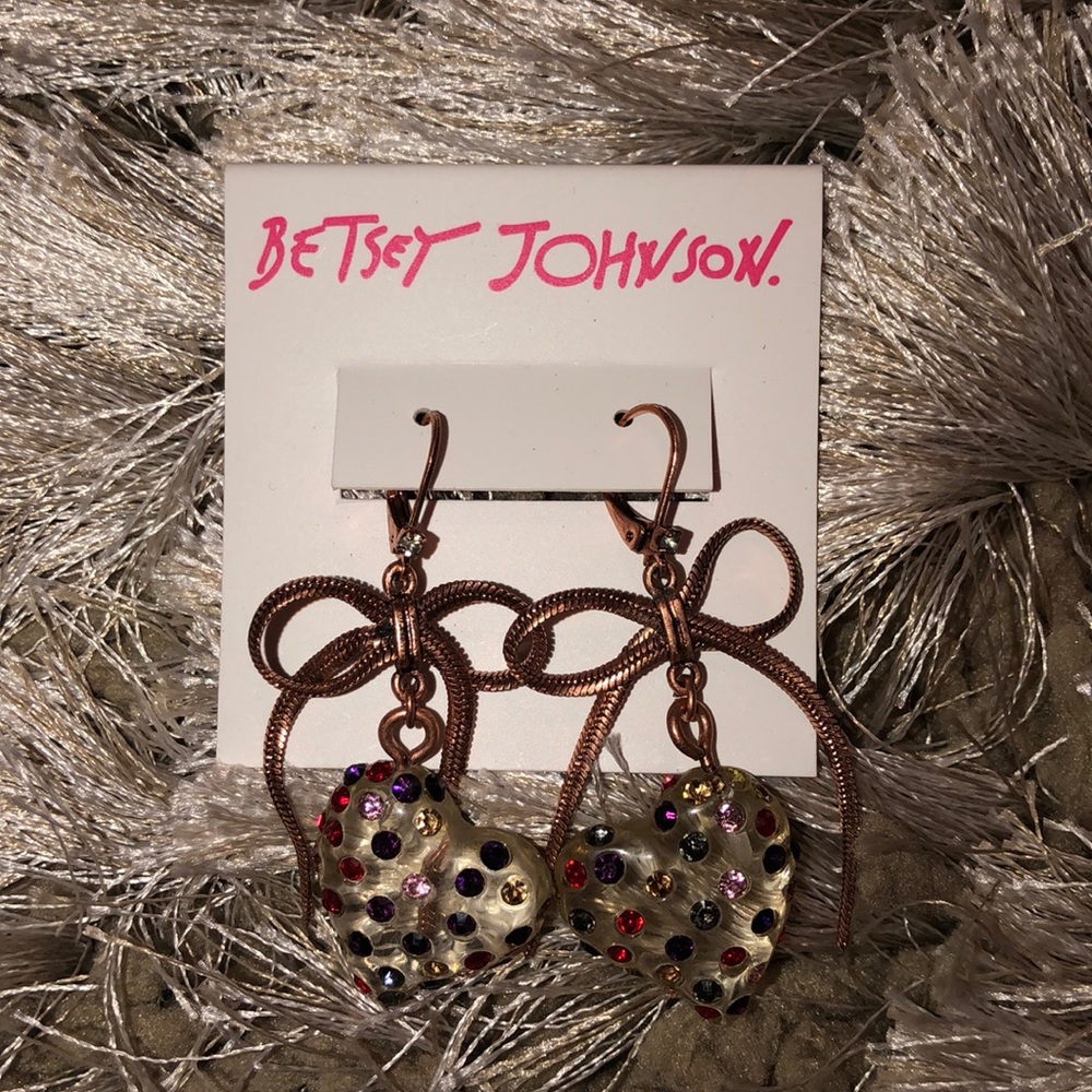 Betsey Johnson earrings